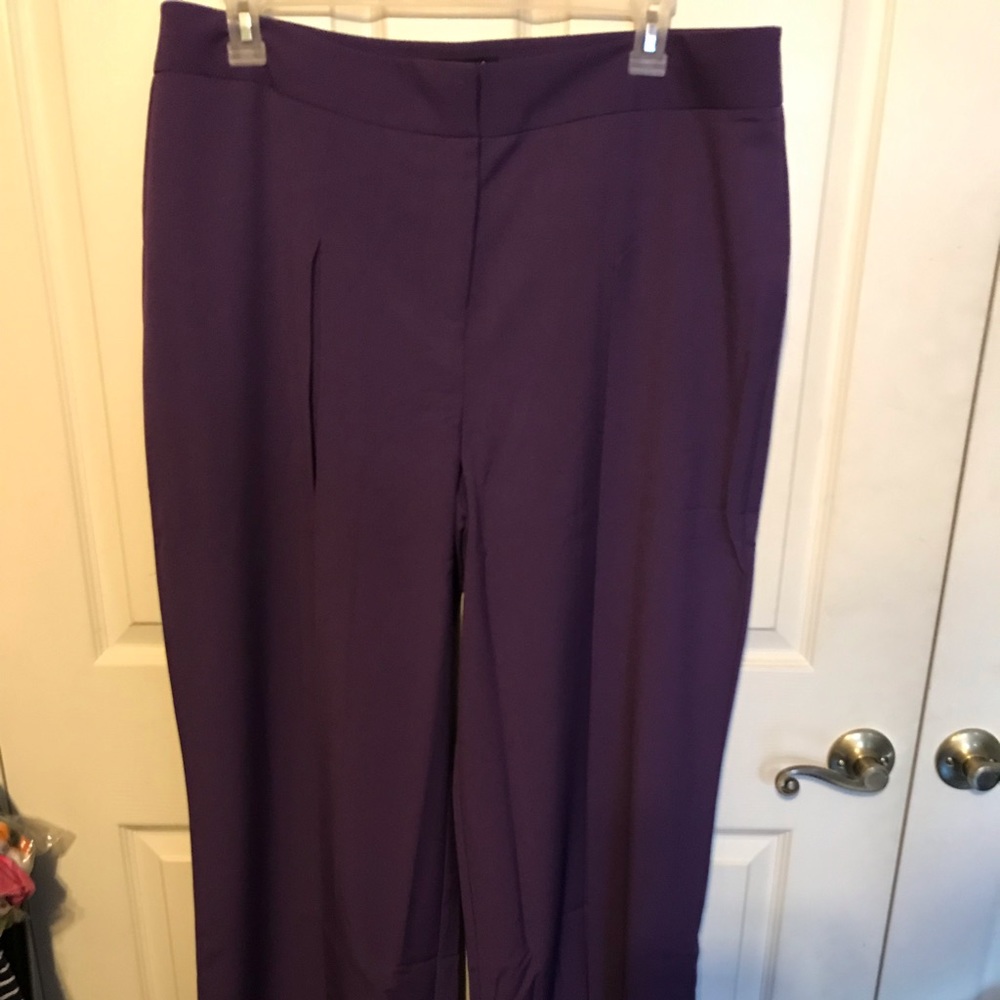 Women Palazzo pants size 20T purple Metrostyle